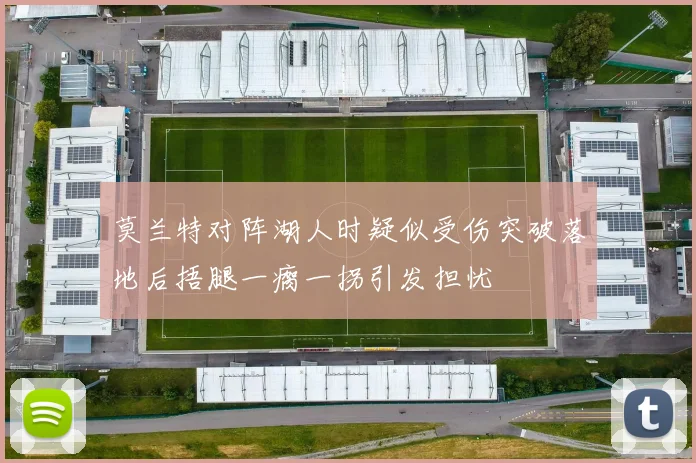 莫兰特对阵湖人时疑似受伤突破落地后捂腿一瘸一拐引发担忧