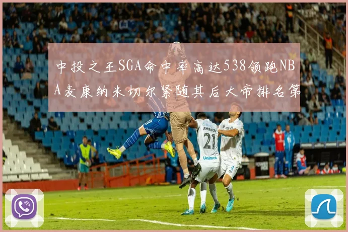 中投之王SGA命中率高达538领跑NBA麦康纳米切尔紧随其后大帝排名第七